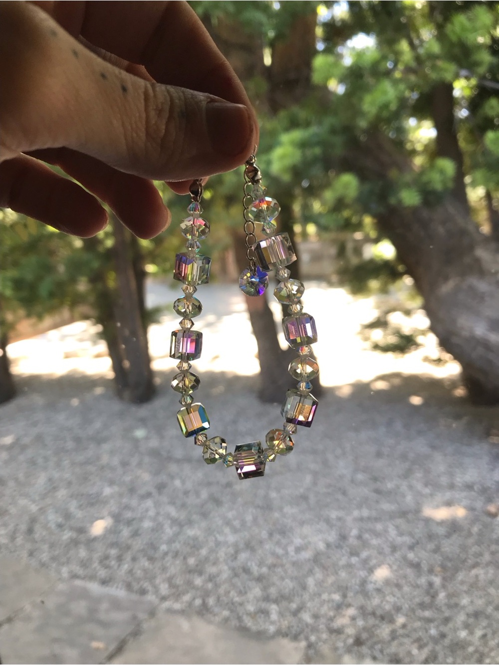 ✨Aurora Crystal Bead Bracelet - Iridescent ✨ Vintage